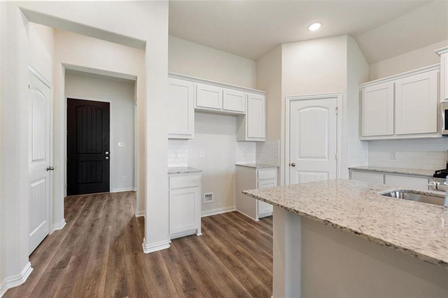 Furnished interior view inside a new home in Liberty Pointe, Gainesville (Image 6). Furnished interior view inside a new home in Liberty Pointe, Gainesville (Image 6).
