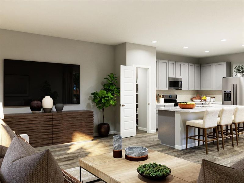 Photos are a representation of the floor plan. Options and interior selections will vary.