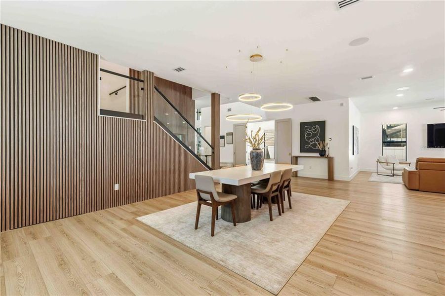 Furnished interior view inside a new home in , Tampa (Image 10).