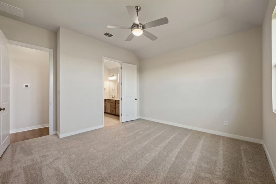 Spacious, unfurnished interior of a new home in The Trails at Carmel, Pflugerville (Image 22).