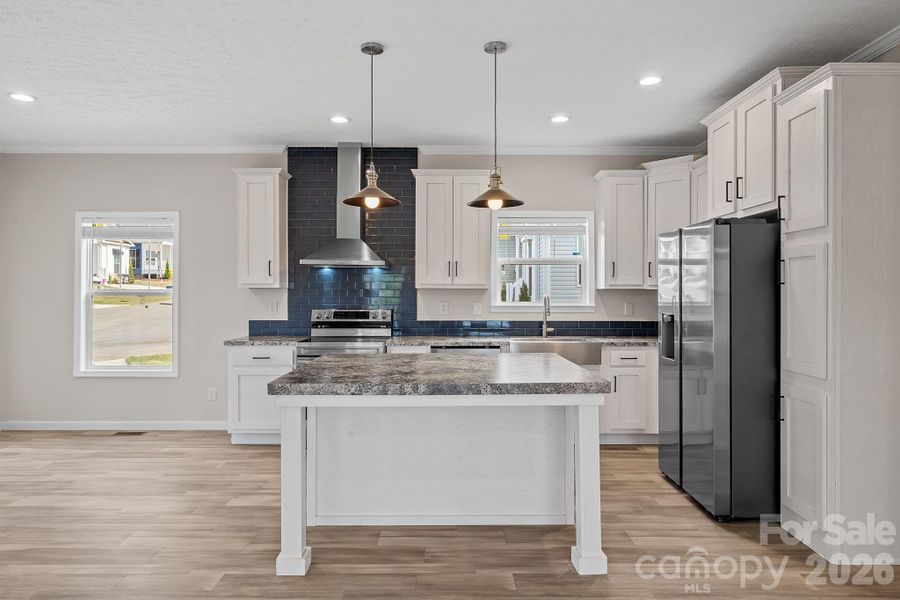 Furnished interior view inside a new home in , Asheville (Image 6).