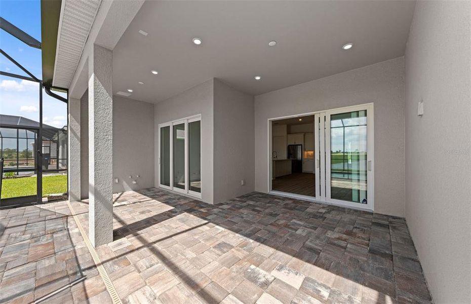 Exterior details and patio area of a home in BeachWalk by Manasota Key, Englewood (Image 29).
