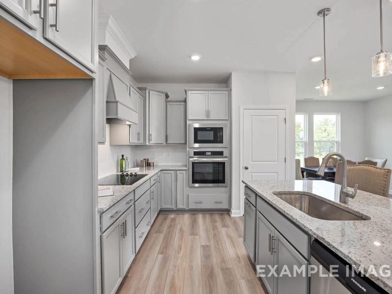 Representative furnished interior of a home built from the The Daphne C by Davidson Homes LLC in Woodland Crossing, Zebulon (Image 6).