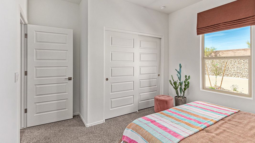 Furnished interior view inside a new home in Saguaro Bloom, Marana (Image 31). Furnished interior view inside a new home in Saguaro Bloom, Marana (Image 31).