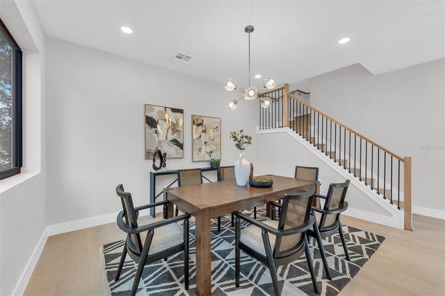 Furnished interior view inside a new home in , Orlando (Image 17).
