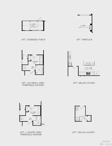 2D floor plan layout of this home in The Courtyards at Oak Grove, Durham, NC (Image 34).