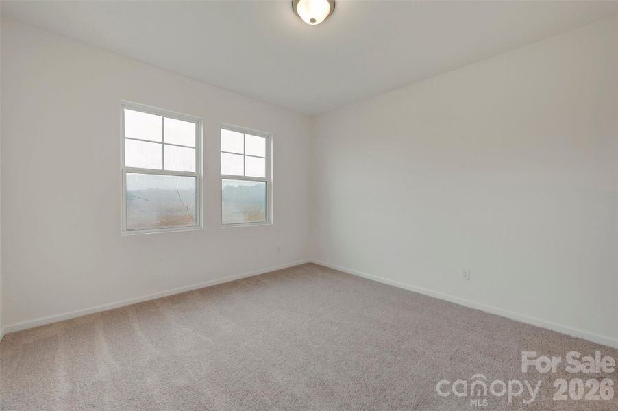Secondary bedroom with private bathroom