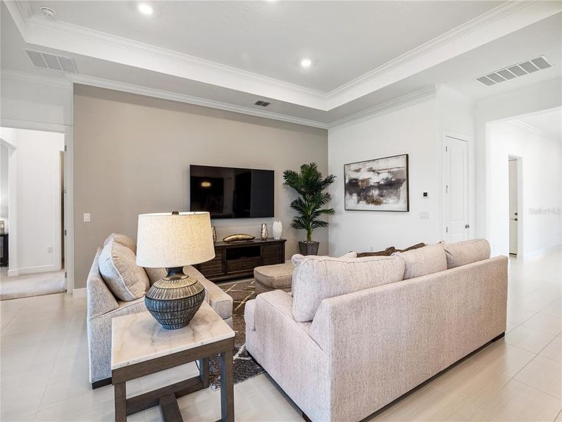 Furnished interior view inside a new home in , Ocala (Image 14).