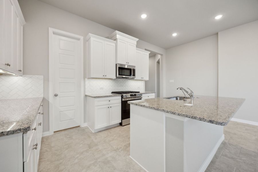 Furnished interior view inside a new home in Summer Crest, Fort Worth (Image 8).