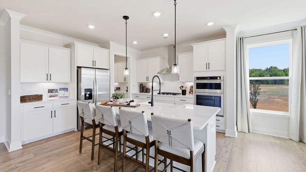 Furnished interior view inside a new home in Adams Glen, Greenville (Image 14).