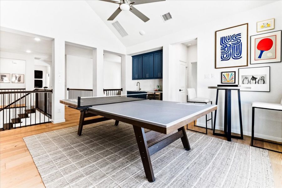 Furnished interior view inside a new home in Nelson Lake, Rockwall (Image 14).