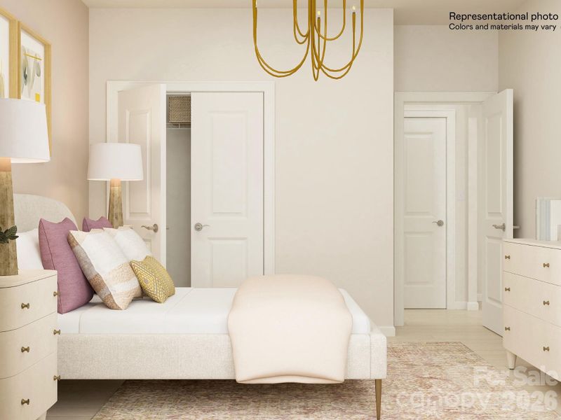 Furnished interior view inside a new home in Roselyn, Lancaster (Image 10).