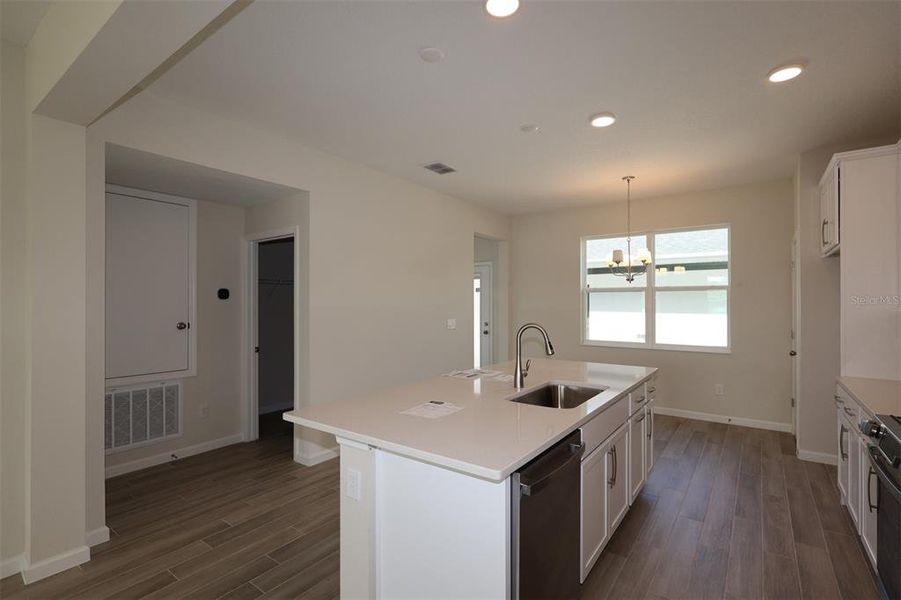Furnished interior view inside a new home in Center Lake on the Park, St. Cloud (Image 6).