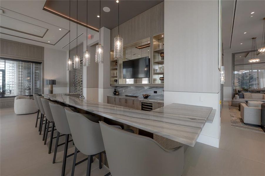 Furnished interior view inside a new home in , St. Petersburg (Image 19).