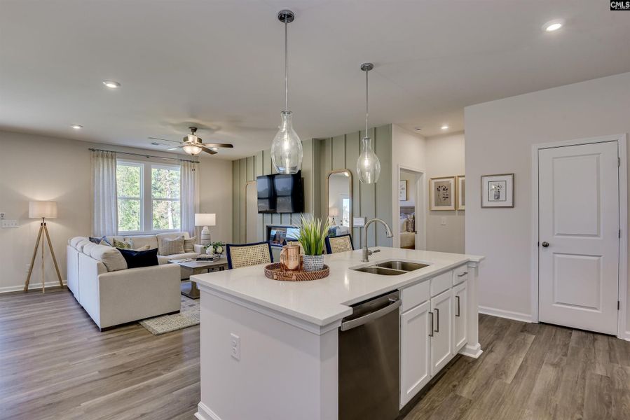 Furnished interior view inside a new home in Boykin Hills, Chapin (Image 8). Furnished interior view inside a new home in Boykin Hills, Chapin (Image 8).
