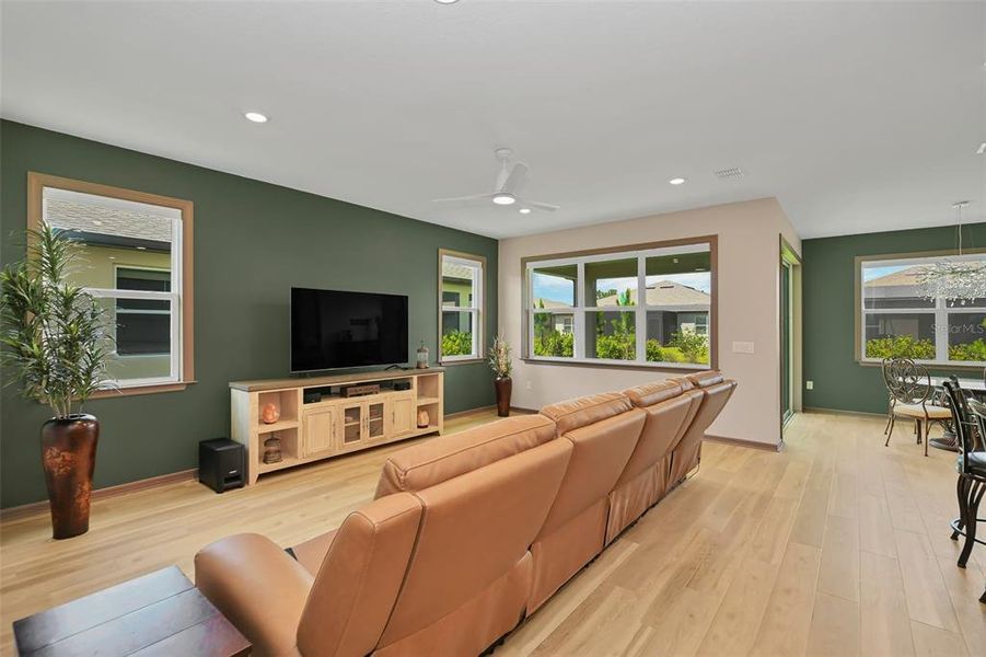 Furnished interior view inside a new home in , Ocala (Image 39).