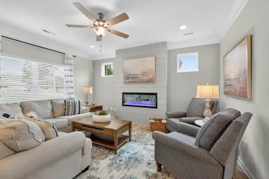 Furnished interior view inside a new home in The Stiles, Cartersville (Image 25).