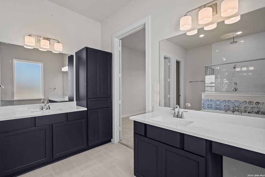 Furnished interior view inside a new home in Buffalo Crossing, Cibolo (Image 19).