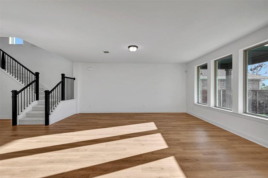 Spacious, unfurnished interior of a new home in Solterra - Garden Series, Mesquite (Image 14).