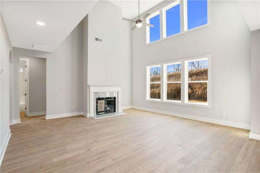 Spacious, unfurnished interior of a new home in The Manor at Gainesville Township, Gainesville (Image 22).