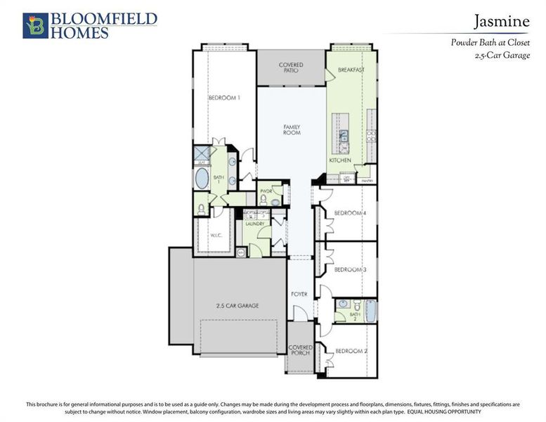 2D floor plan layout of this home in El Dorado, Granbury, TX (Image 5). 2D floor plan layout of this home in El Dorado, Granbury, TX (Image 5).