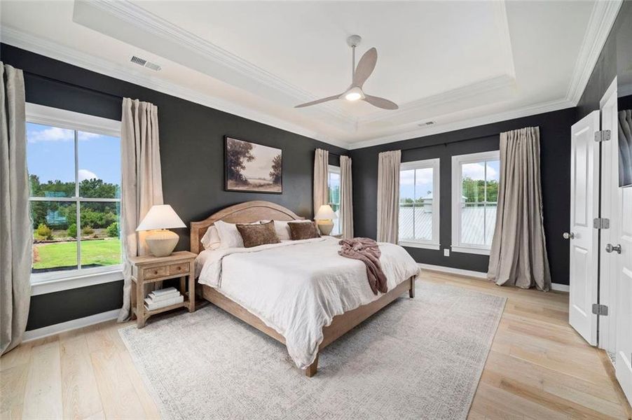 Furnished interior view inside a new home in Crossroads, Milton (Image 12).