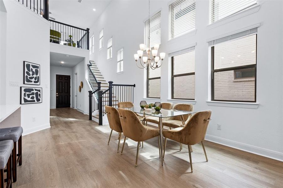 Furnished interior view inside a new home in Parker Place, Lewisville (Image 6).