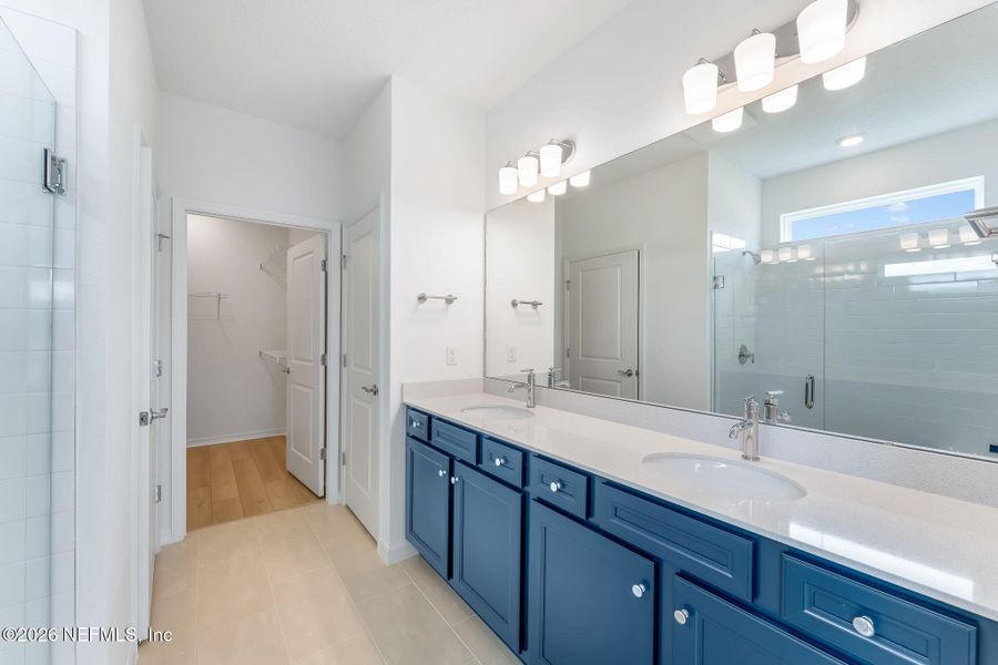 Furnished interior view inside a new home in Del Webb Wildlight, Wildlight (Image 5).