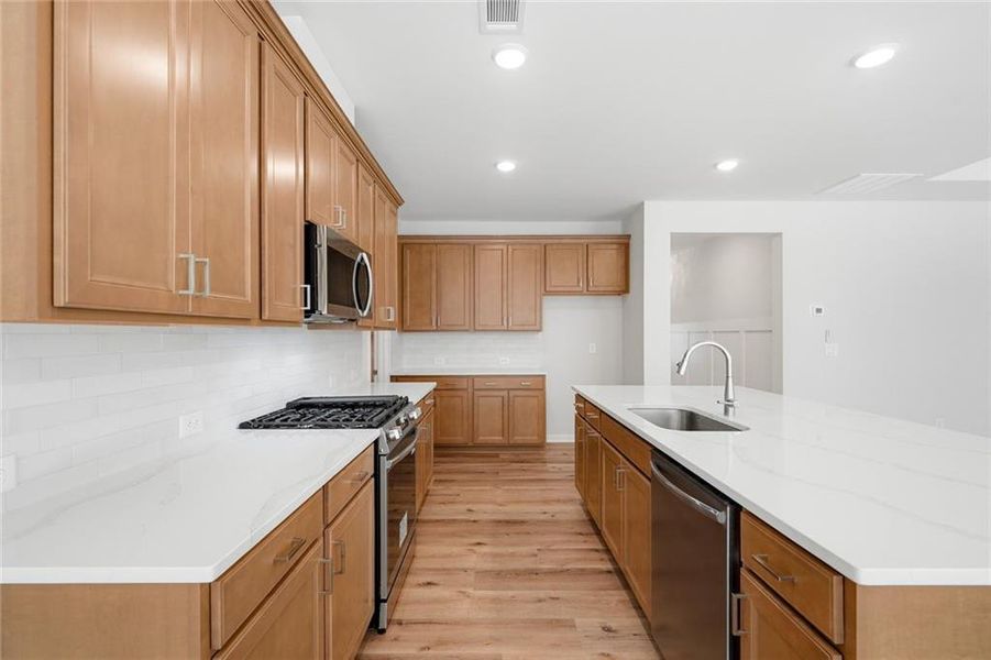 Furnished interior view inside a new home in , Demorest (Image 12).