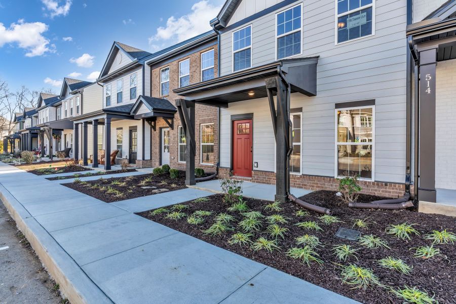 Exterior details and patio area of a home in Oxford Station, Gallatin (Image 2). Exterior details and patio area of a home in Oxford Station, Gallatin (Image 2).
