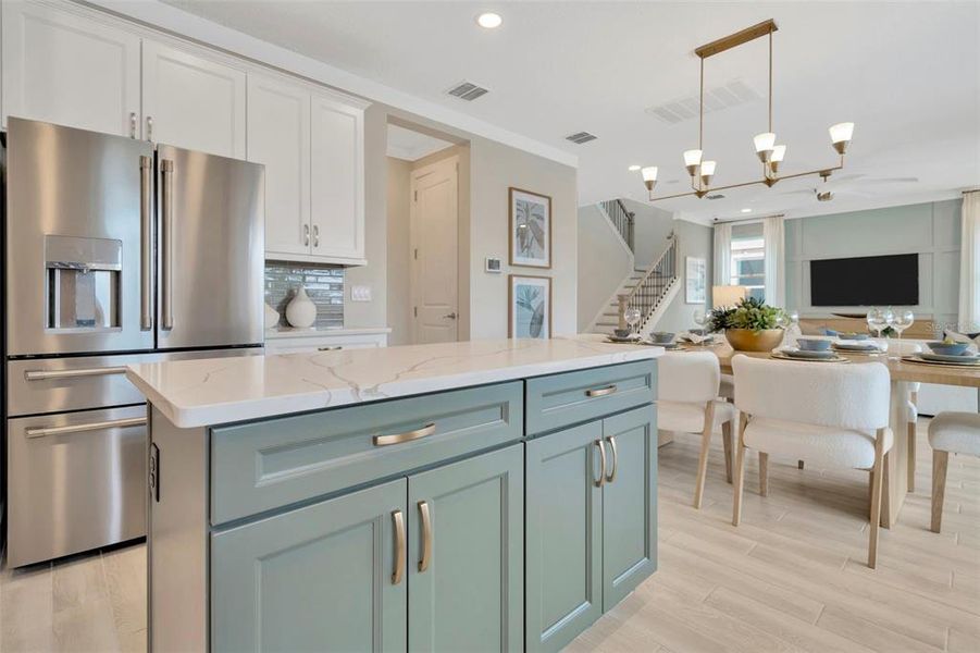 Furnished interior view inside a new home in Primrose at Longleaf, New Port Richey (Image 16).