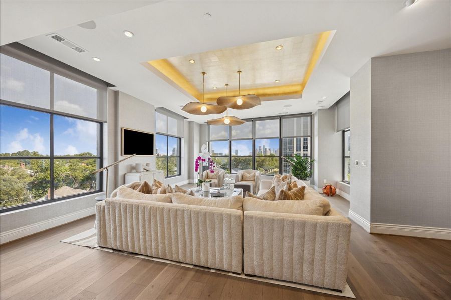 Furnished model home. Furnished model home.