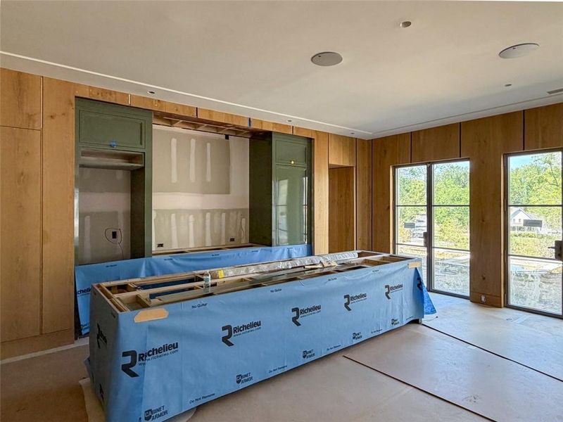 In-progress construction of a new home in , Atlanta, GA (Image 9).