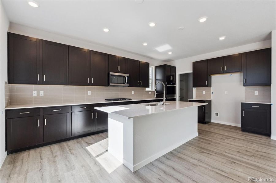 Furnished interior view inside a new home in Floret Collection at Parkdale Commons, Lafayette (Image 3).