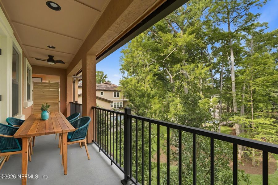 Exterior details and patio area of a home in , Jacksonville (Image 29).