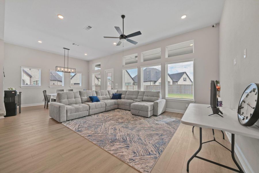 Furnished interior view inside a new home in , Missouri City (Image 7). Furnished interior view inside a new home in , Missouri City (Image 7).