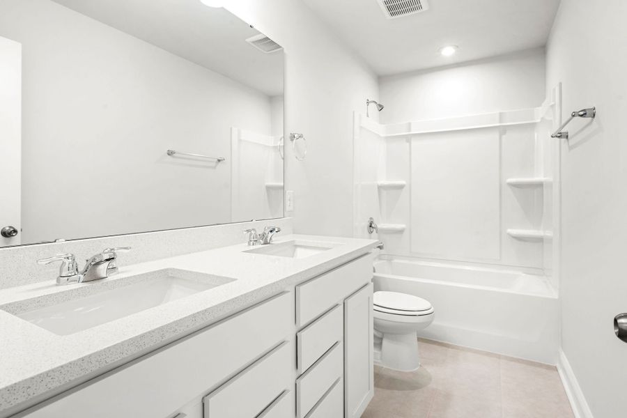 Furnished interior view inside a new home in Waterways, Richmond Hill (Image 9).