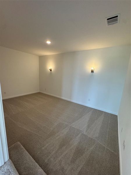 Spacious, unfurnished interior of a new home in Legacy Prairie at Katy Court 60', Katy (Image 16).