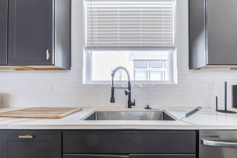 Close-up of interior finishes inside a home in Eastwood Estates, Houston (Image 15). Close-up of interior finishes inside a home in Eastwood Estates, Houston (Image 15).