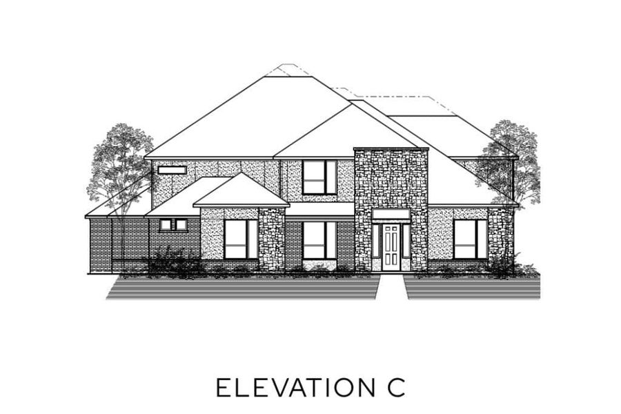 Representative rendering of the exterior for the The Carmelita by Lillian Custom Homes (Image 7). Representative rendering of the exterior for the The Carmelita by Lillian Custom Homes (Image 7).