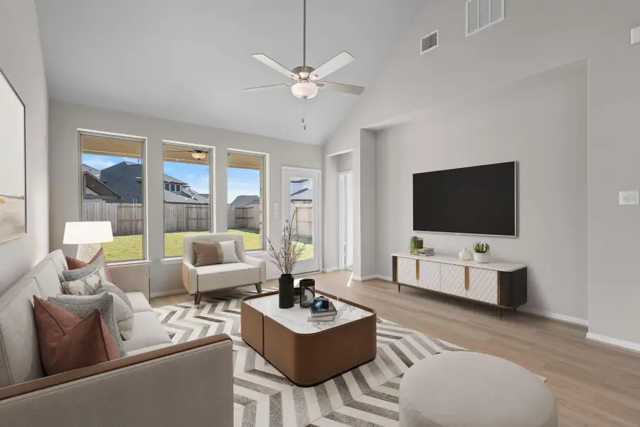 Furnished interior view inside a new home in Jubilee, Hockley (Image 5). Furnished interior view inside a new home in Jubilee, Hockley (Image 5).