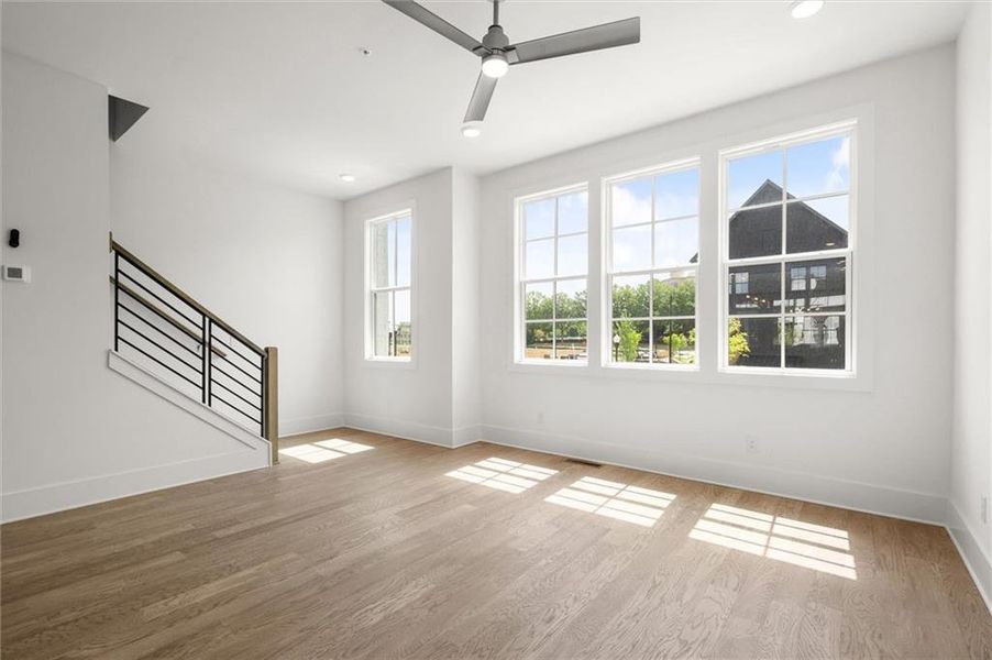 Spacious, unfurnished interior of a new home in The Gathering – Alpharetta, Alpharetta (Image 39).