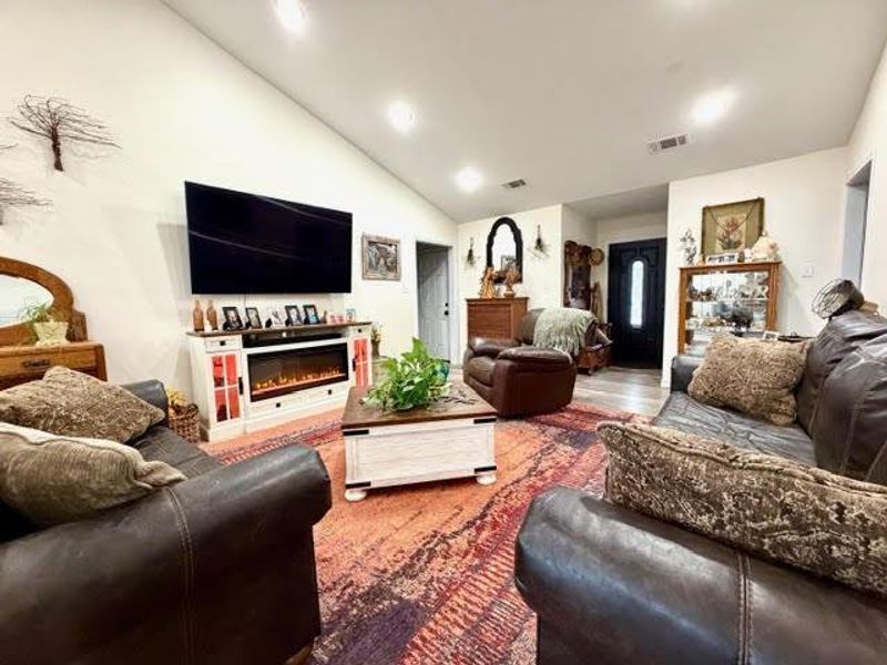 Furnished interior view inside a new home in , Poynor (Image 17).
