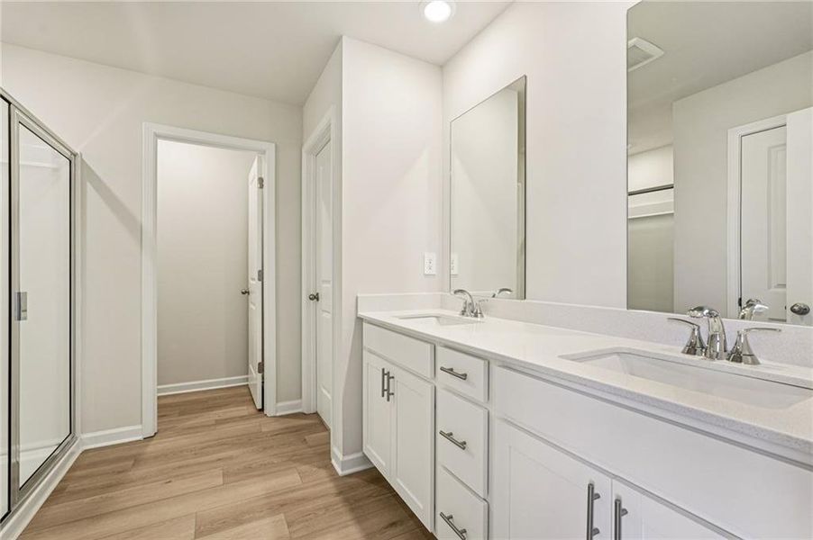 Furnished interior view inside a new home in Hawthorne Station, College Park (Image 19). Furnished interior view inside a new home in Hawthorne Station, College Park (Image 19).