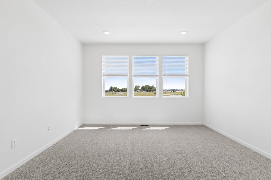 Spacious, unfurnished interior of a new home in Westside Crossing, Berthoud (Image 30). Spacious, unfurnished interior of a new home in Westside Crossing, Berthoud (Image 30).