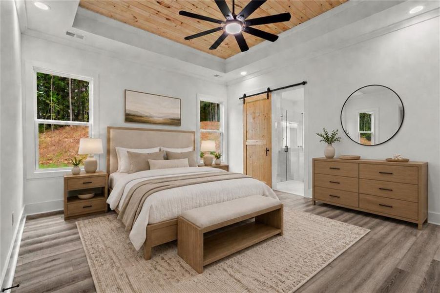 Furnished interior view inside a new home in , Jasper (Image 15). Furnished interior view inside a new home in , Jasper (Image 15).