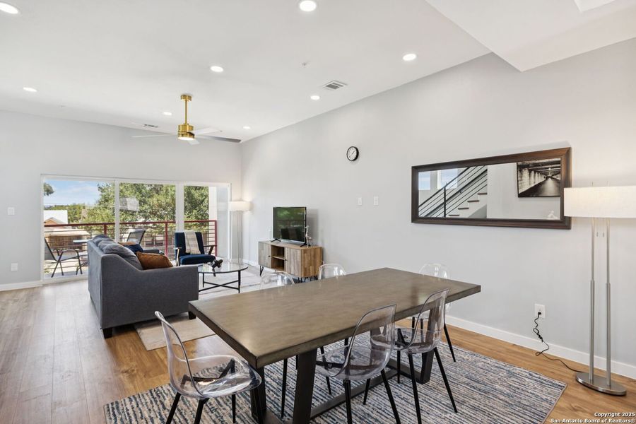 Furnished interior view inside a new home in , San Antonio (Image 31).