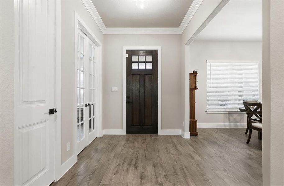 Spacious, unfurnished interior of a new home in Crystal Springs Estates, Alvarado (Image 22). Spacious, unfurnished interior of a new home in Crystal Springs Estates, Alvarado (Image 22).