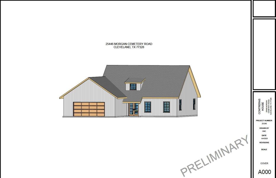 Exterior rendering of this home design in , Cleveland, TX (Image 4). Exterior rendering of this home design in , Cleveland, TX (Image 4).