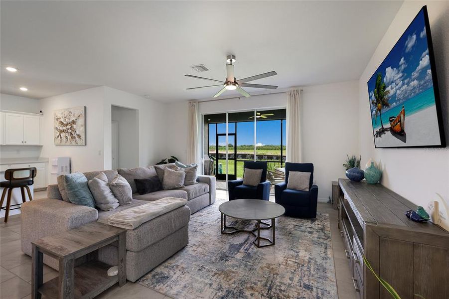 Furnished interior view inside a new home in Rye Ranch, Parrish (Image 42).